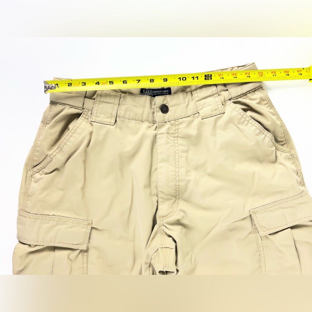5.11 Tactical TDU Ripstop Men's Khaki Pants Size 35.5 - 39 Style 74003 - Picture 7 of 14